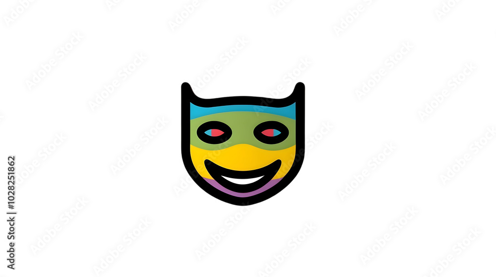 Mask isolated on white background Mask isolated on white background
