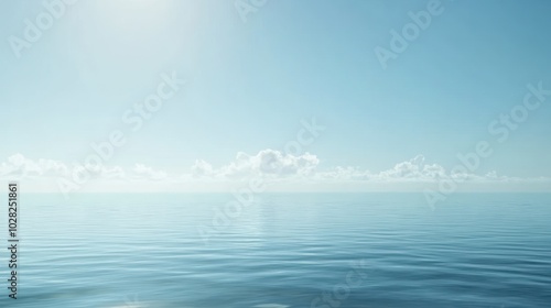 Calm Ocean Horizon