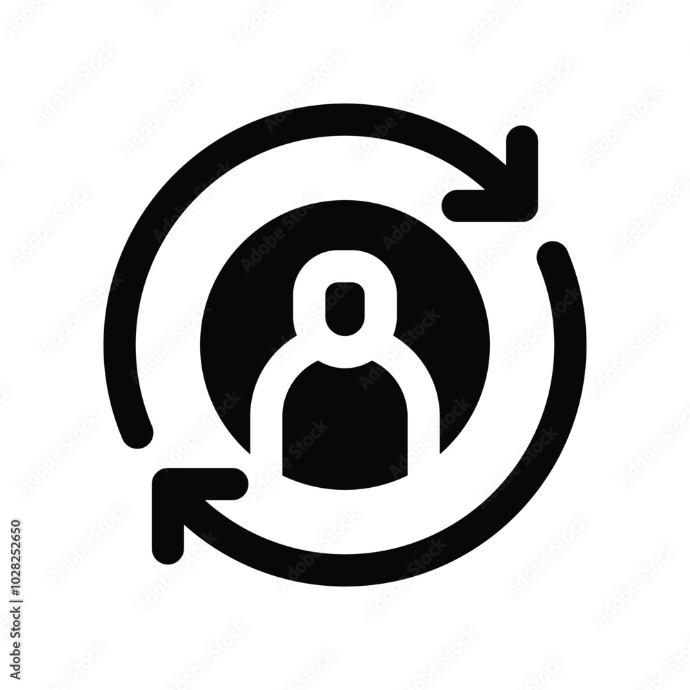 continuity icon. vector glyph icon for your website, mobile, presentation, and logo design. continuity icon. vector glyph icon for your website, mobile, presentation, and logo design.