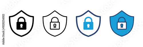 Security icon vector. protection icon. privacy. vpn
