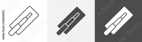 trowel icon Flat design on isolated background