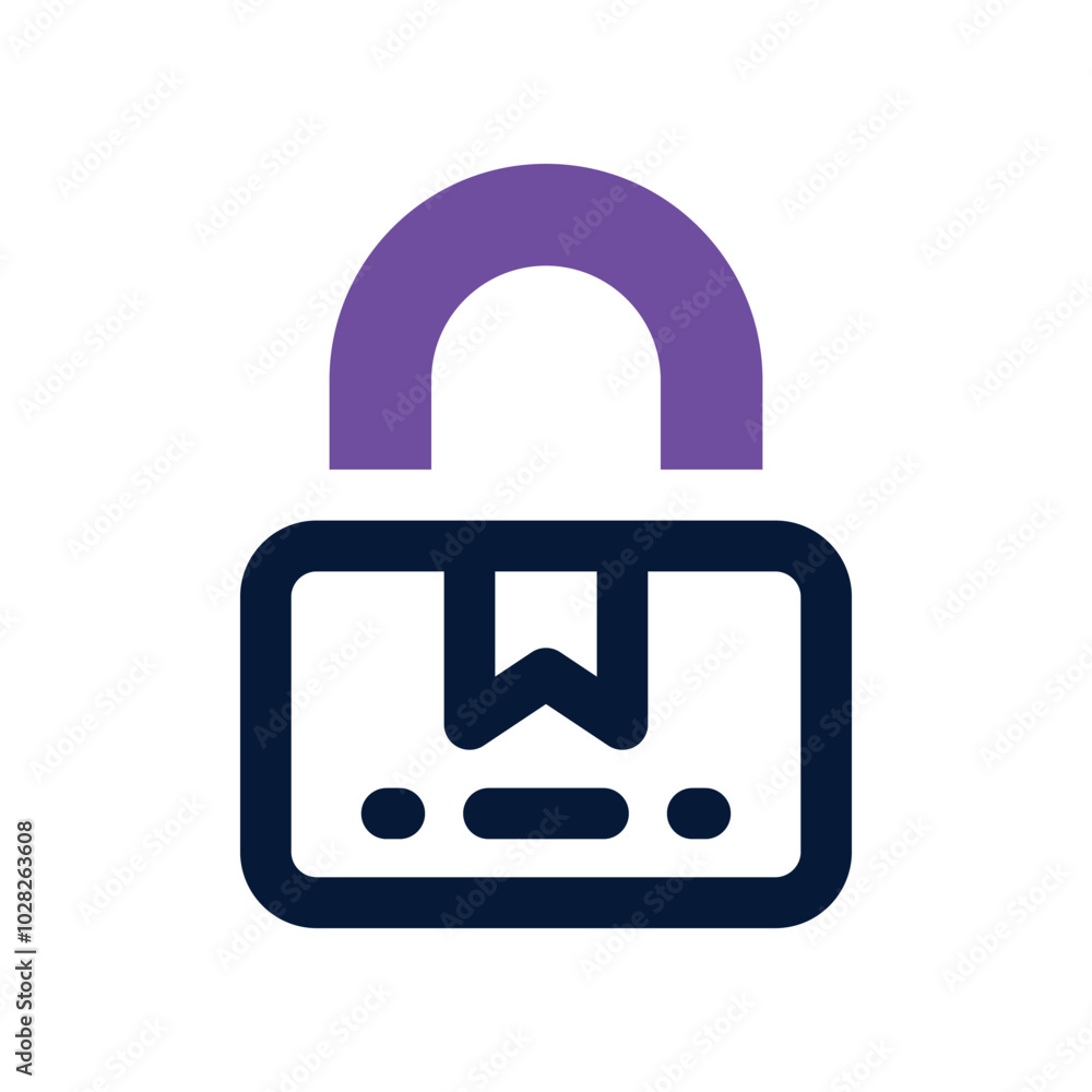 padlock icon. vector dual tone icon for your website, mobile, presentation, and logo design. padlock icon. vector dual tone icon for your website, mobile, presentation, and logo design.