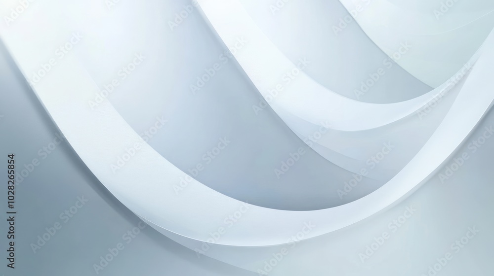 Abstract Background with Smooth Curved Lines Abstract Background with Smooth Curved Lines