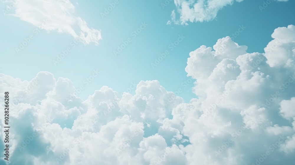 Fluffy Clouds and Blue Skies Fluffy Clouds and Blue Skies