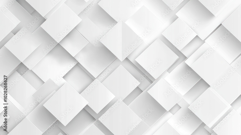 Abstract White Squares Background Abstract White Squares Background