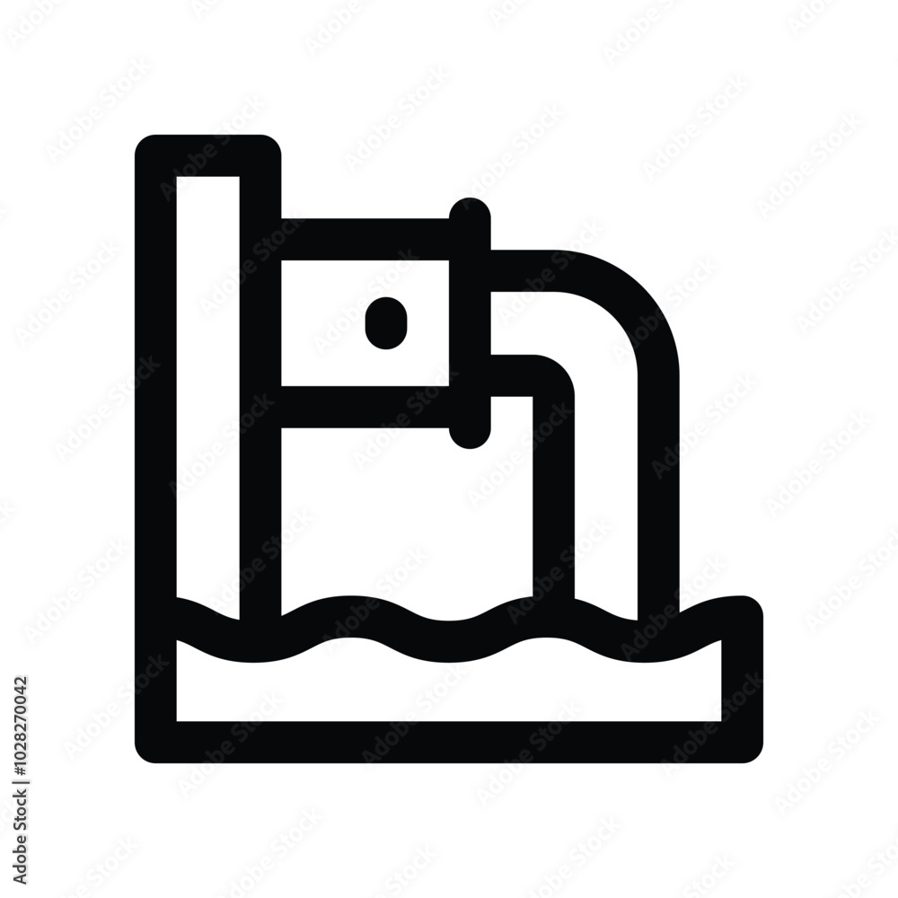 waste icon. vector line icon for your website, mobile, presentation, and logo design. waste icon. vector line icon for your website, mobile, presentation, and logo design.