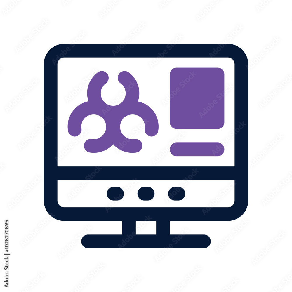 nuclear monitoring icon. vector dual tone icon for your website, mobile, presentation, and logo design. nuclear monitoring icon. vector dual tone icon for your website, mobile, presentation, and logo design.
