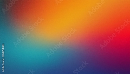 Colorful gradient background with a noisy, grainy effect, featuring vivid hues, great for abstract and artistic designs.