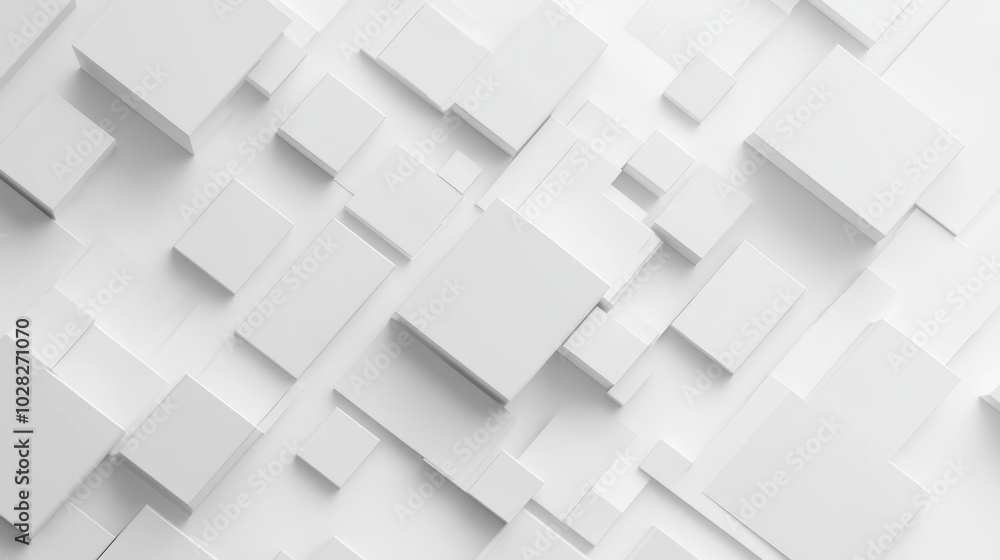 Abstract Geometric White Background Abstract Geometric White Background