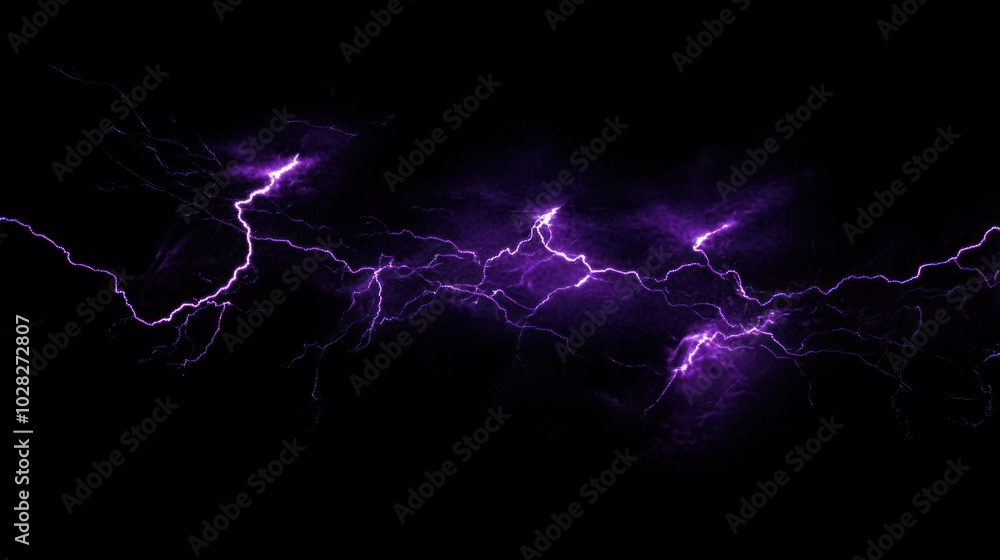 Purple Lightning Bolts Purple Lightning Bolts