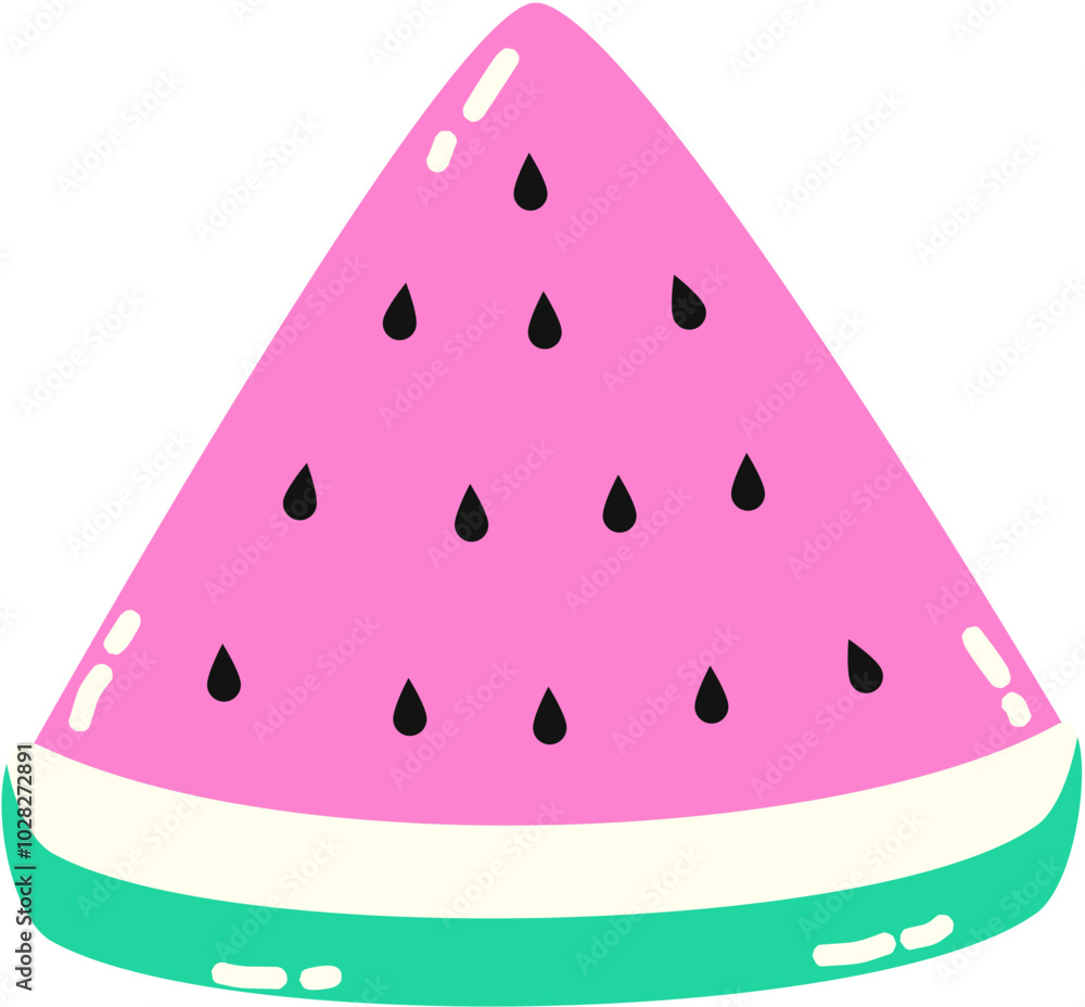 Cute Decoration Image, Cute Watermelon Cute Decoration Image, Cute Watermelon