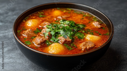 Beef and Potato Soup.