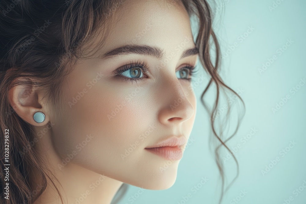 Hearing Aid And Audiology. Woman, Generative AI Hearing Aid And Audiology. Woman, Generative AI