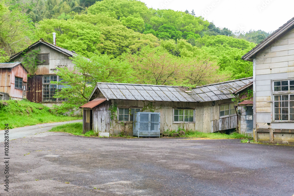 Takato Bunsekijo (Analysis laboratory), part of the Sado Island Gold Mines, UNESCO World Heritage Site, translation; Sado Gold Mine Takato Bunsekijo (Analysis laboratory), part of the Sado Island Gold Mines, UNESCO World Heritage Site, translation; Sado Gold Mine