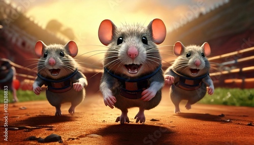 Rats Running a Race