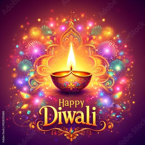 happ diwali festival post