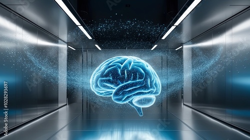 Visualizing Intelligence: Brain Anatomy with Microscopic Particles