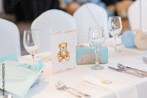 Принти на полотні Celebration baptism concept