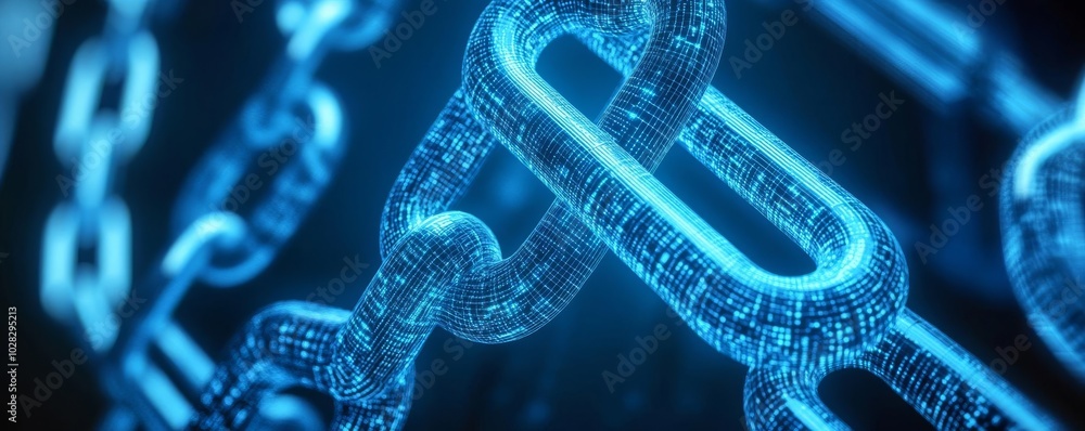 Blockchain analysis, holographic data flow, blue tones, tech ambiance Blockchain analysis, holographic data flow, blue tones, tech ambiance