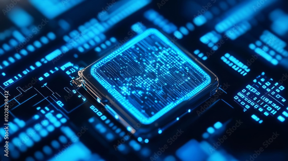 Crypto wallet, holographic data, digital finance, blue highlights Crypto wallet, holographic data, digital finance, blue highlights