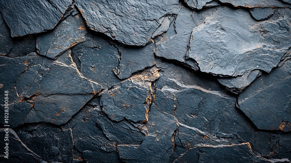 Dark grey brutal stone background : Generative AI Dark grey brutal stone background : Generative AI