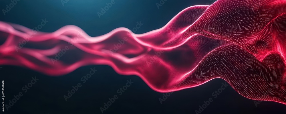 Flowing data streams creating an abstract AIpowered grid, with futuristic elements and glowing effects on a dark background Flowing data streams creating an abstract AIpowered grid, with futuristic elements and glowing effects on a dark background
