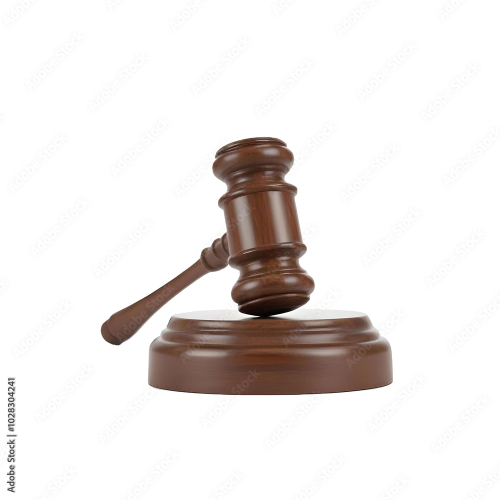 Judge gavel isolated on white background, png transparent Judge gavel isolated on white background, png transparent