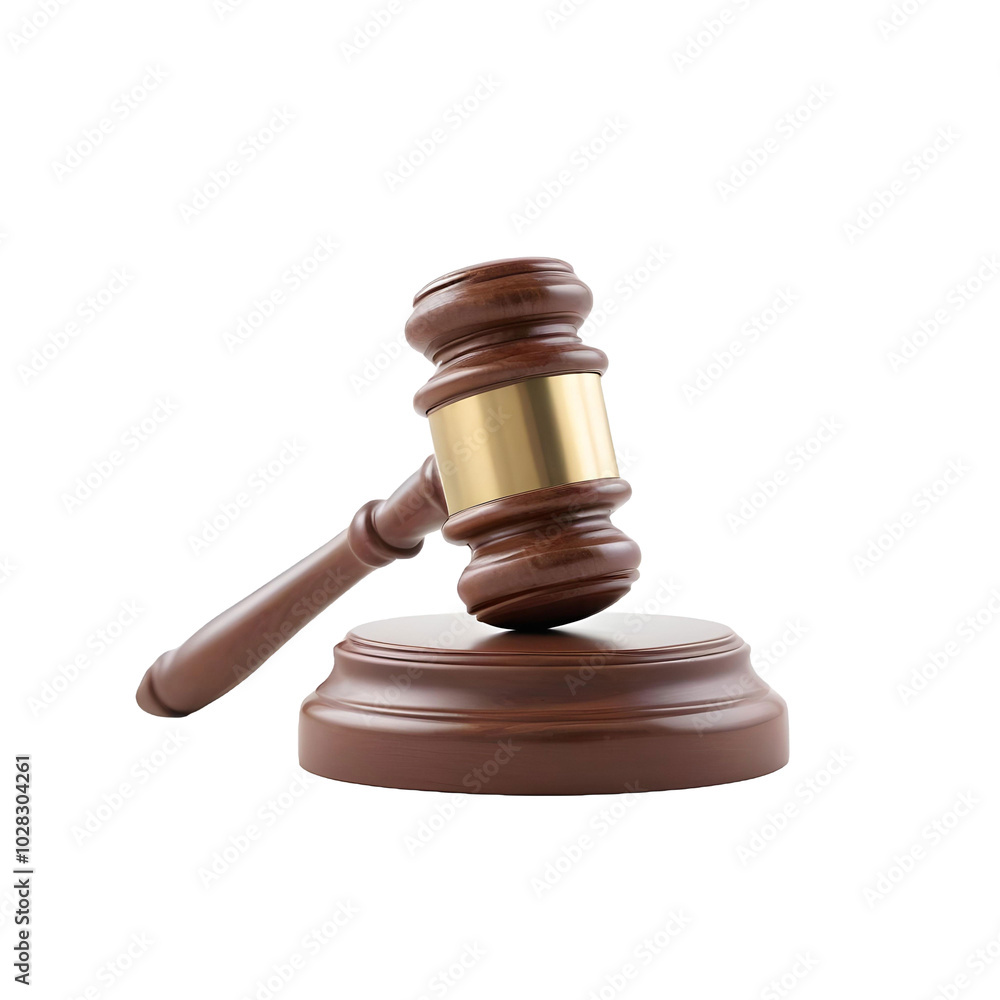Judge gavel isolated on white background, png transparent Judge gavel isolated on white background, png transparent