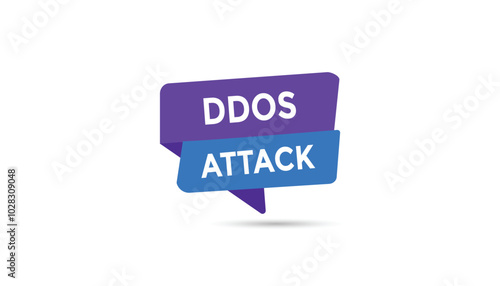 Ddos attack Countdown number banner templates. time icon. Vector Illustration 
