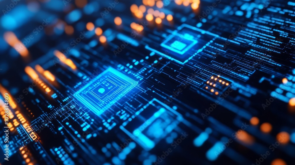 Digital blockchain smart cities, blue holograms, modern futuristic backdrop, cyber accents Digital blockchain smart cities, blue holograms, modern futuristic backdrop, cyber accents