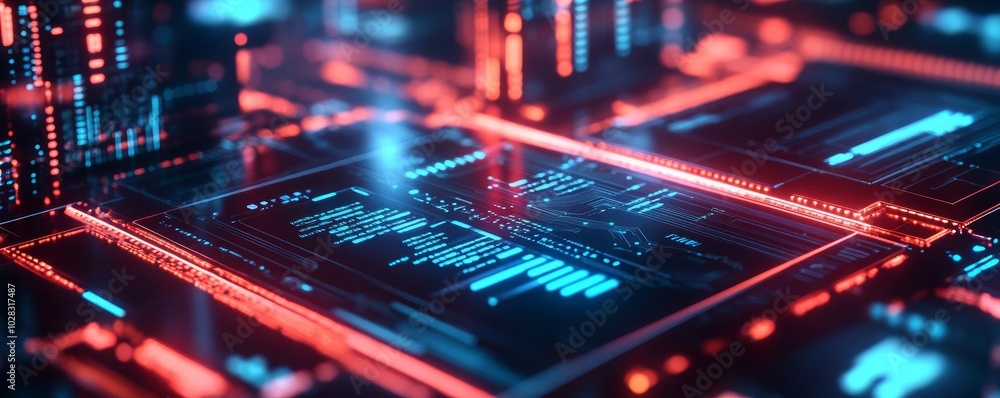 Holographic cryptocurrency, neon cyber city, futuristic atmosphere, digital finance Holographic cryptocurrency, neon cyber city, futuristic atmosphere, digital finance