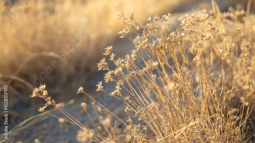 A close-up of desert flora showcasing the resilience of nature in arid conditions.