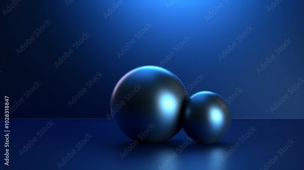 A group of balls with a gold center Abstract background in deep blue color with oil drops in water, macro. Science, biology and biotechnology concept.
A group of balls with a gold center Abstract background in deep blue color with oil drops in water, macro. Science, biology and biotechnology concept.