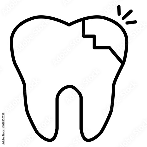 Tooth Decayed Icon