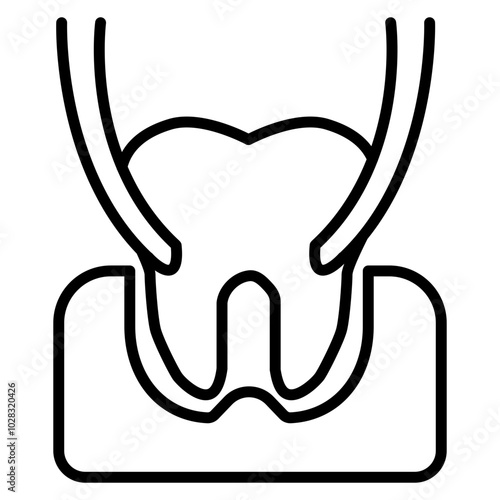Tooth Extraction Icon