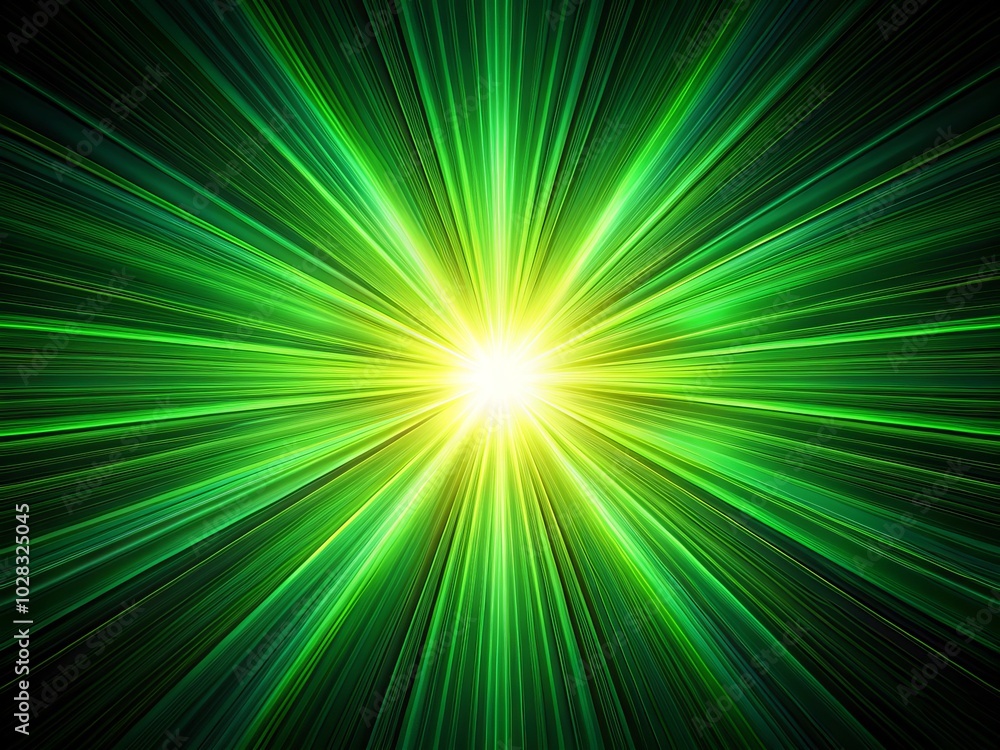 Abstract Green Sunburst Texture - Night Photography Background, Vector Illustration for Modern Designs, Digital Art, Wallpaper, and Graphic Projects Abstract Green Sunburst Texture - Night Photography Background, Vector Illustration for Modern Designs, Digital Art, Wallpaper, and Graphic Projects