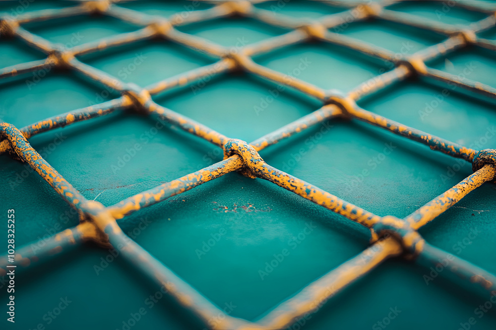 Pathways intersecting in a grid, symbolizing the structure of work processes Pathways intersecting in a grid, symbolizing the structure of work processes
