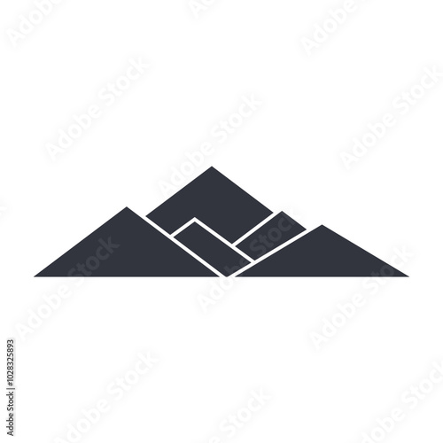 Mountain Logo Template Icon