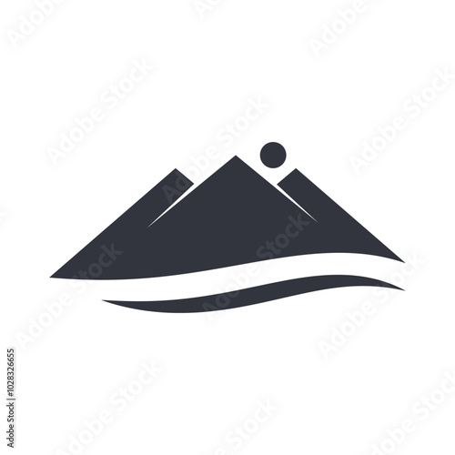 Mountain Logo Template Icon