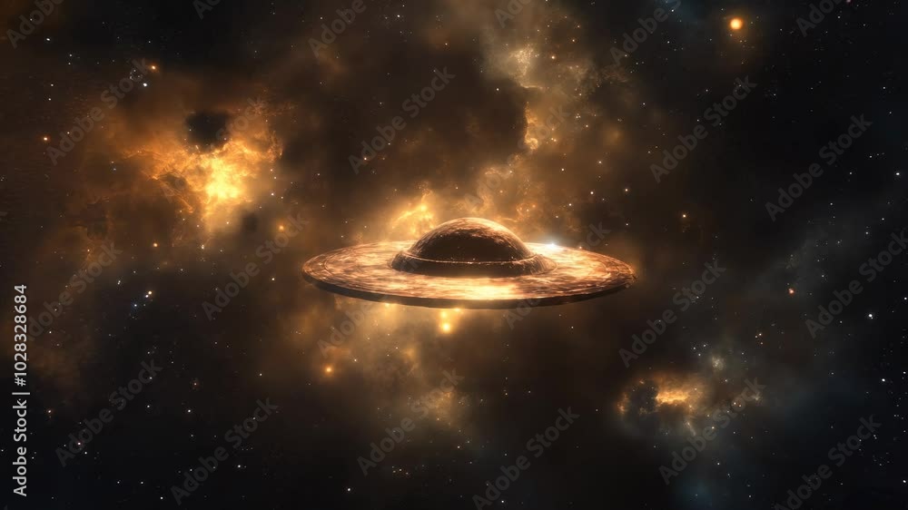 Spacecraft journey through vibrant universe, imaginative digital illustration, space exploration concept Spacecraft journey through vibrant universe, imaginative digital illustration, space exploration concept