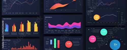 Financial Business Analytics Data Dashboard, Generative AI