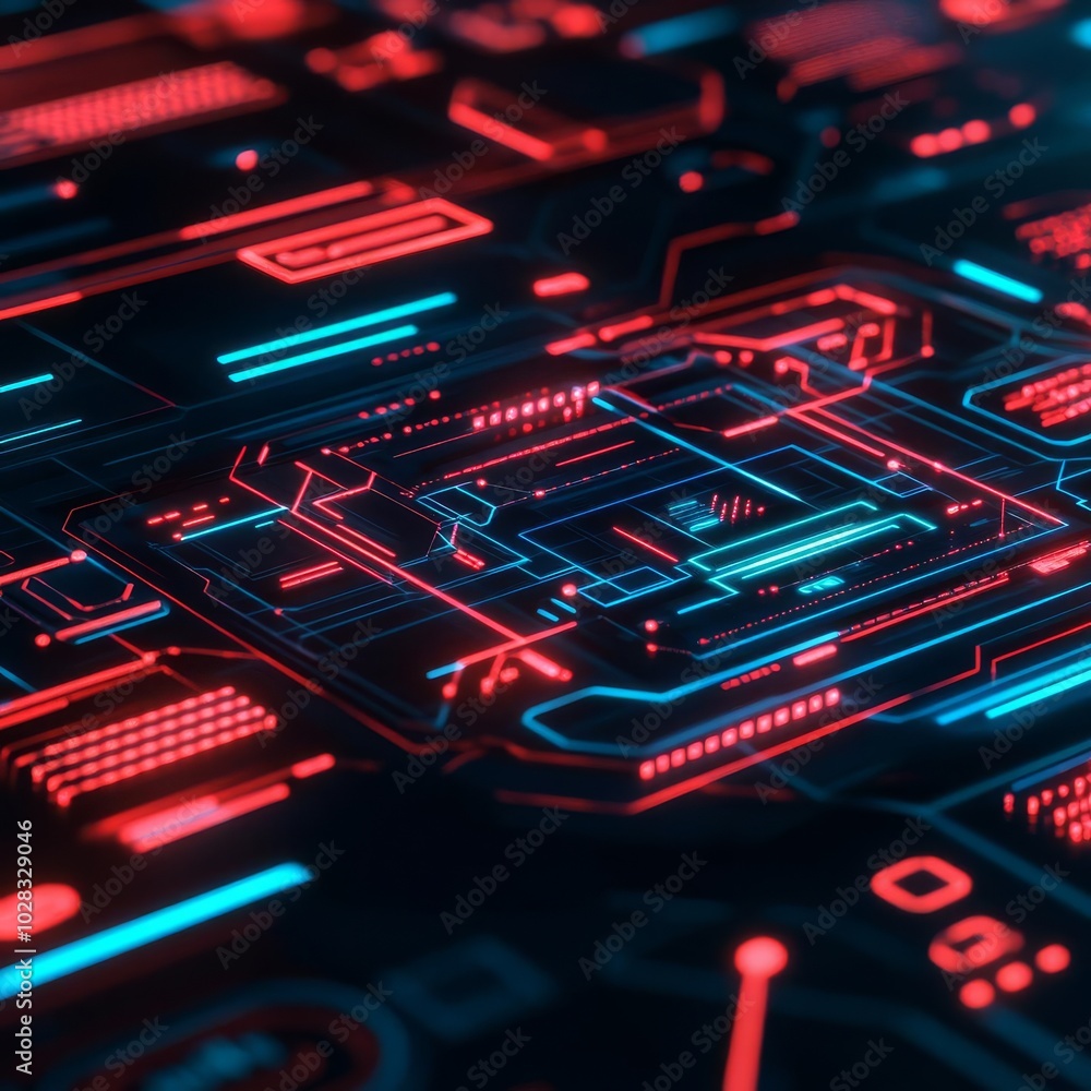 Blockchain-driven tech, hologram interface, futuristic design, cyber vibes Blockchain-driven tech, hologram interface, futuristic design, cyber vibes