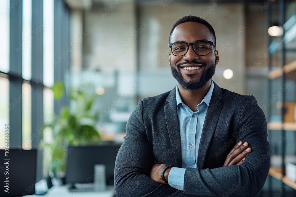 Man Using Online Virtual Video Training, Generative AI Man Using Online Virtual Video Training, Generative AI