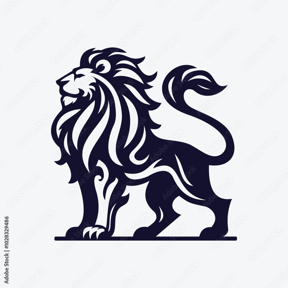 Fototapeta premium Regal Guard Lion