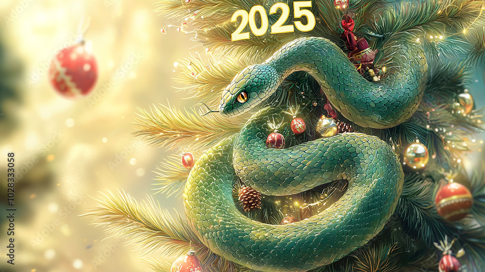 New year 2025 snake New year 2025 snake