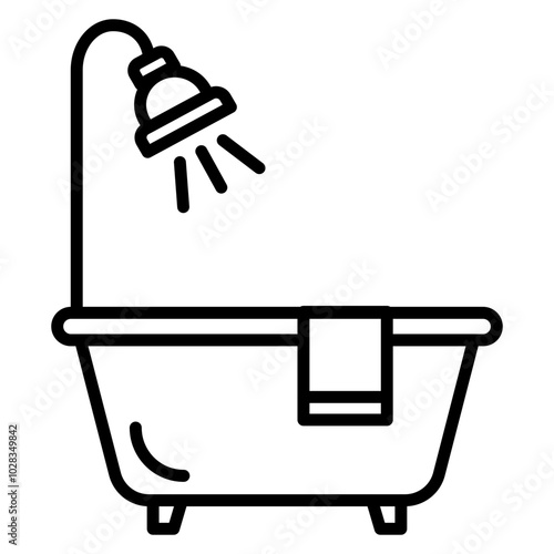 Bathtub Icon