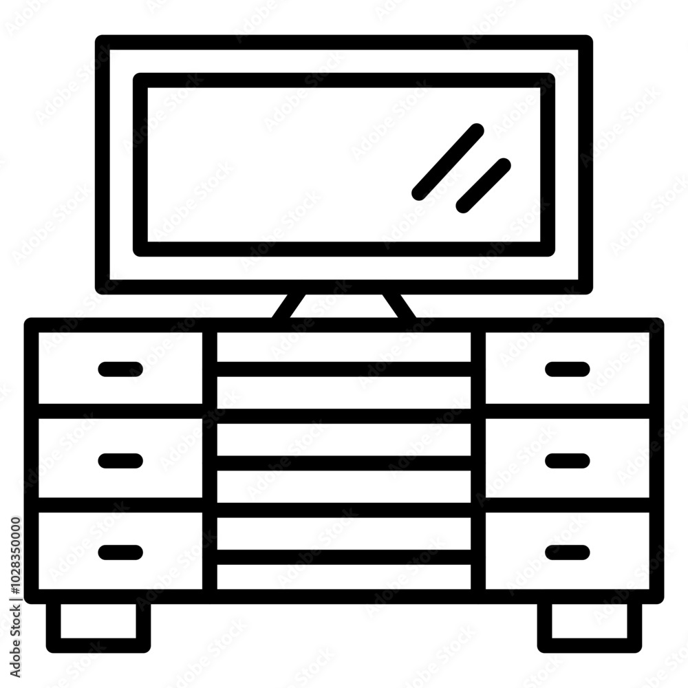 TV Stand Icon