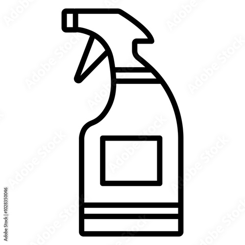 Cleaning Spray Icon