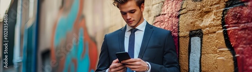 Young professional in suit ...