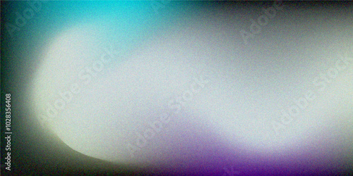 Colorful rainbow Gradient grainy noise texture background. Wave granny banner, poster, wallpaper background.